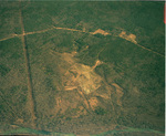 An aerial view of Crater of Diamonds, Murfreesboro, Arkansas by Squire Haskins Photography Inc.