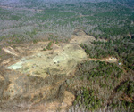 An aerial view of Crater of Diamonds, Murfreesboro, Arkansas by Squire Haskins Photography Inc.