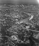 Aerial view of east-west expressway by Squire Haskins Photography Inc.