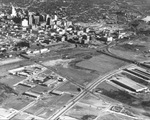 The industrial area near downtown Dallas, Texas by Squire Haskins Photography Inc.