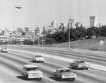 A Freeway by downtown Dallas by Squire Haskins Photography Inc.