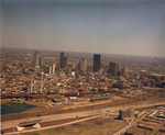 Dallas, Texas skyline, Victory Park area by Squire Haskins Photography Inc.