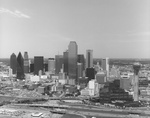 Dallas,skyline and triple underpass by Squire Haskins Photography Inc.