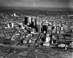 Dallas skyline aerial view by Squire Haskins Photography Inc.