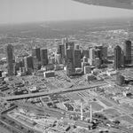 Downtown Dallas aerial, 1990 by Squire Haskins Photography Inc.