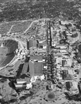 Aerial photograph of Fair Park, Dallas, Texas by Squire Haskins Photography Inc.