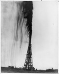 Lucas oil well gusher at Spindletop, Beaumont, Texas