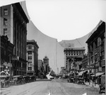 Downtown Fort Worth, Texas looking north on Houston Street near 10th Street
