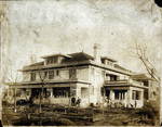Neal P. Anderson residence under construction, 1251 Pennsylvania Avenue, Fort Worth, Texas