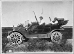 Mack Smyth and Charles B. Daggett in 1910 Buick