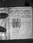 End of the Great War (World War I) article from the Fort Worth Star-Telegram