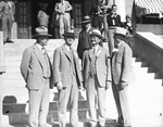 Amon G. Carter with Texas & Pacific officials