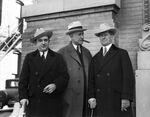 J. E. King, Amon G. Carter, and E. W. Sinclair