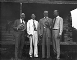 D. W. Griffith and Amon G. Carter at Shady Oak Farm