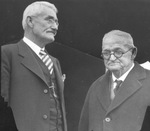 W. T. Waggoner (right) and Judge Shannon, 1929