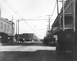 Main Street looking south, Cleburne, Texas.