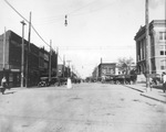 Henderson Street looking east, Cleburne, Texas.
