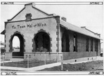 Ye Town Hall of Niles, Texas, near what later became Fort Worth Stockyards