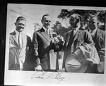 Key to City of Fort Worth, Amon G. Carter and Calvin Coolidge by Harris & Ewing