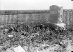 Family grave site on the property of Tex Rickard's family home in Henrietta, Texas