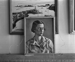 Portrait oil by Clinton King