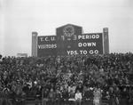 Dedication of electrical scoreboard at TCU stadium