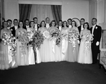 Steeplechase Ball debutantes and escorts