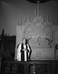 Rev. Louis F. Martin, pastor of the St. Andrew's Episcopal Church