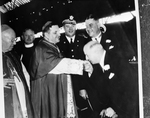 James Farley, Archbishop Rummel, Gov. Leche, Adj. Gen. Raymond Fleming