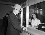 Airport Manager Fuller and Mrs. Mary Roach Epperly