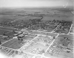 Aerial view of Clyde, Texas