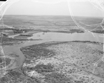 Aerial view of Santa Fe Lake near Sweetwater, Texas by Paul McAllister
