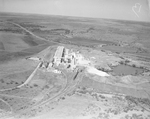 Aerial view of the U.S. gypsum plant east of Sweetwater, Texas by Paul McAllister