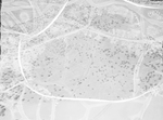 Aerial view of contour-ridged ranch terracing northwest of San Angelo, Texas by Paul McAllister