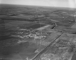 Aerial view of Wichita Valley irrigation canal near Wichita Falls, Texas by Paul McAllister
