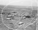 Aerial view of Gulf Oil Corporation refinery in Sweetwater, Texas by Paul McAllister