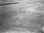 Aerial view of farm terracing near Wichita Falls, Texas by Paul McAllister