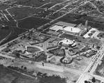 Aerial view of the Frontier Fiesta grounds