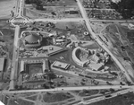 Aerial view of the Frontier Fiesta grounds