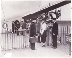 American Airways Southern Division inaugural flight passengers