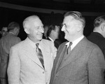 J. E. Farrell (left) and F. J. Adams, 1938