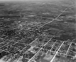 Aerial view of Mexia, Texas, 1939 by Ritchey Flying Service