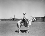 Guy Caldwell on horseback, 1939