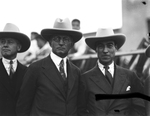 Inauguration of Southern Transcontinental airmail service at the City of Fort Worth Municipal Airport