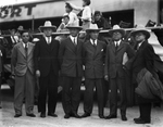 Inauguration of Southern Transcontinental airmail service at the City of Fort Worth Municipal Airport