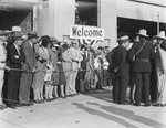 Inauguration of Southern Transcontinental airmail service at the City of Fort Worth Municipal Airport
