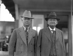 W. T. Waggoner and R. A. Stuart at Arlington Downs, 1930