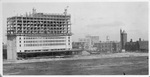 Construction of the Texas & Pacific Railroad Station, Fort Worth