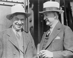 Amon G. Carter Sr. and Will Rogers