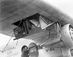 National Air Transport plane carrying the first National Air Transport mail shipment